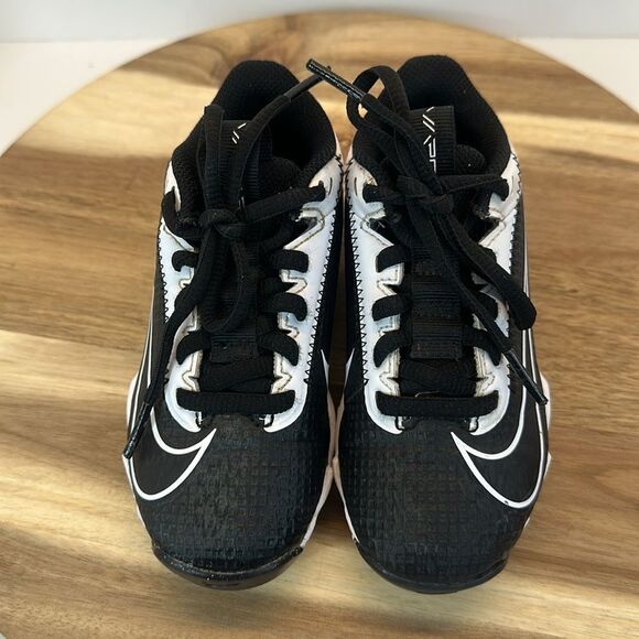 NIKE Vapor Edge Shark 2 Low Football Cleats Black White Shoes Sneakers 10C 10 - Picture 3 of 10